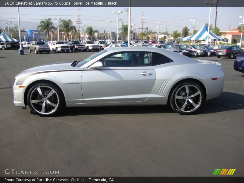 Silver Ice Metallic / Black 2010 Chevrolet Camaro SS/RS Coupe