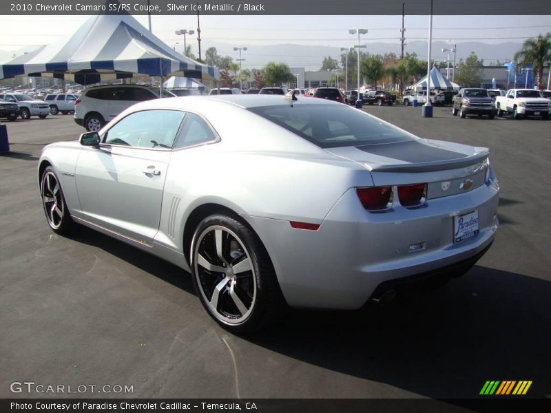 Silver Ice Metallic / Black 2010 Chevrolet Camaro SS/RS Coupe