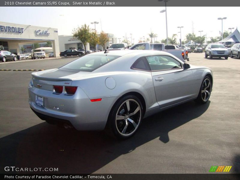 Silver Ice Metallic / Black 2010 Chevrolet Camaro SS/RS Coupe