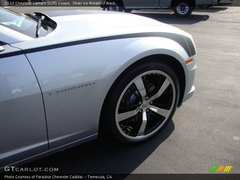 Silver Ice Metallic / Black 2010 Chevrolet Camaro SS/RS Coupe