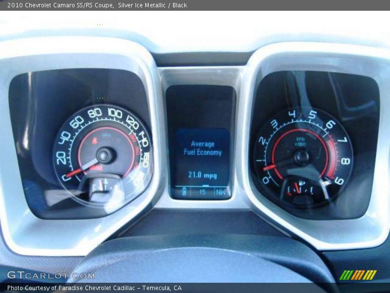 Silver Ice Metallic / Black 2010 Chevrolet Camaro SS/RS Coupe