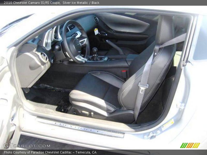 Silver Ice Metallic / Black 2010 Chevrolet Camaro SS/RS Coupe