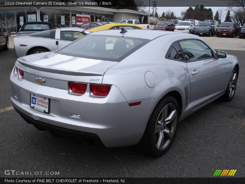 Silver Ice Metallic / Black 2010 Chevrolet Camaro SS Coupe