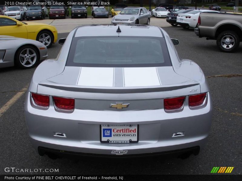 Silver Ice Metallic / Black 2010 Chevrolet Camaro SS Coupe