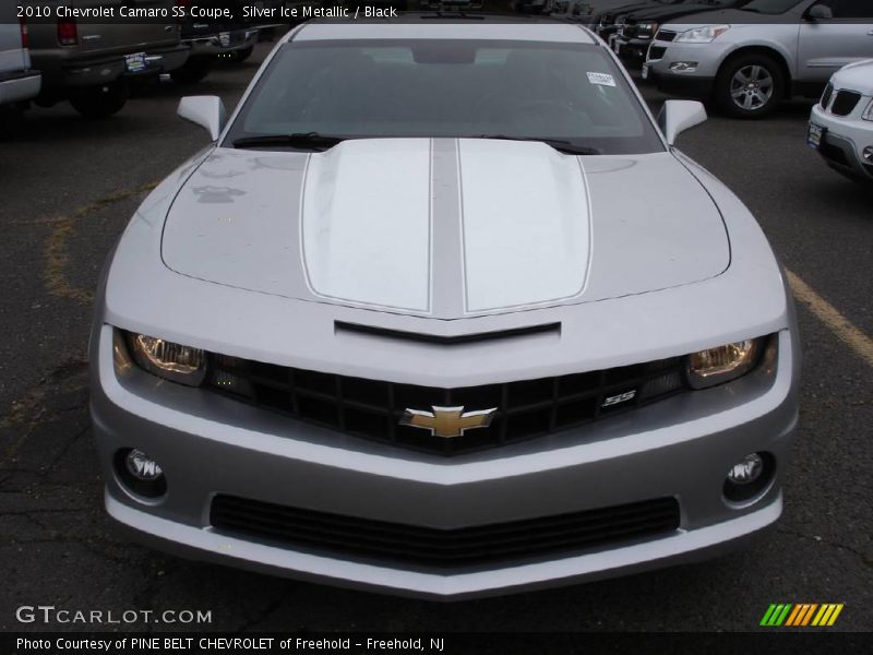 Silver Ice Metallic / Black 2010 Chevrolet Camaro SS Coupe