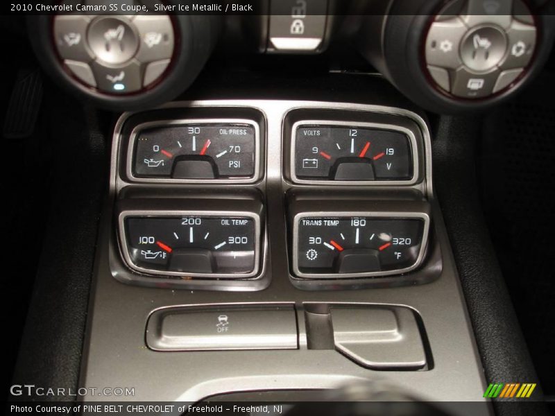 Silver Ice Metallic / Black 2010 Chevrolet Camaro SS Coupe