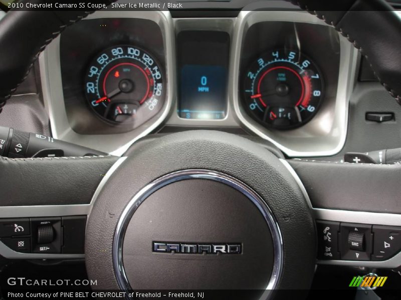 Silver Ice Metallic / Black 2010 Chevrolet Camaro SS Coupe