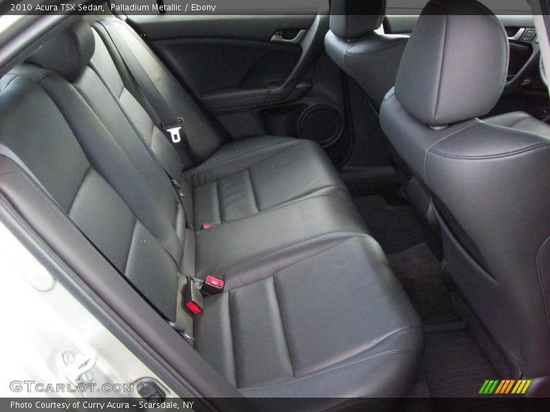 Palladium Metallic / Ebony 2010 Acura TSX Sedan