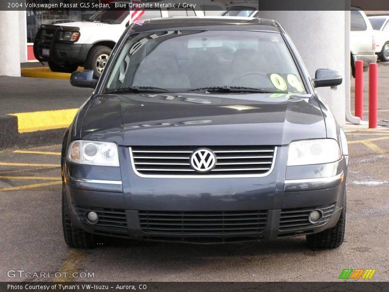 Blue Graphite Metallic / Grey 2004 Volkswagen Passat GLS Sedan