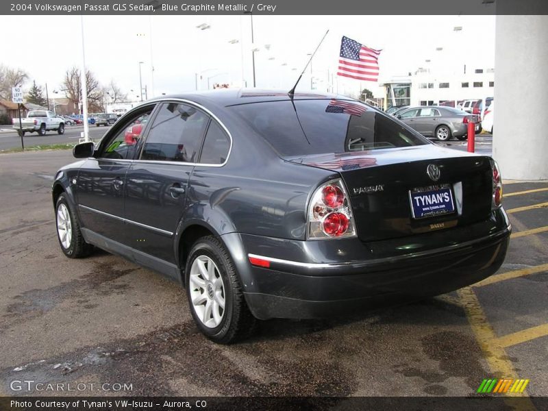 Blue Graphite Metallic / Grey 2004 Volkswagen Passat GLS Sedan