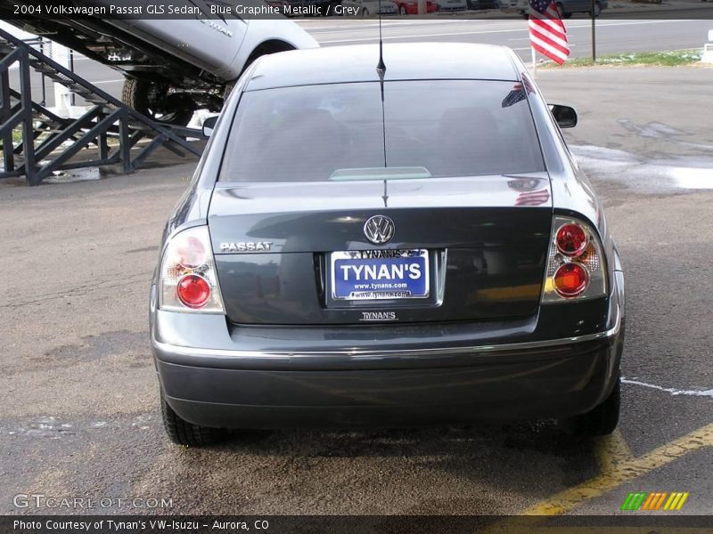 Blue Graphite Metallic / Grey 2004 Volkswagen Passat GLS Sedan
