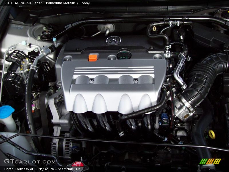 Palladium Metallic / Ebony 2010 Acura TSX Sedan