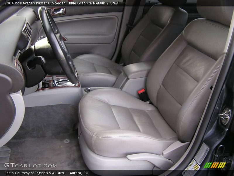 Blue Graphite Metallic / Grey 2004 Volkswagen Passat GLS Sedan