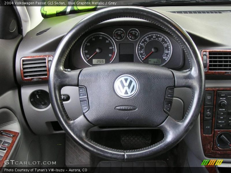 Blue Graphite Metallic / Grey 2004 Volkswagen Passat GLS Sedan