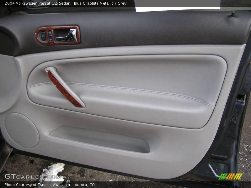 Blue Graphite Metallic / Grey 2004 Volkswagen Passat GLS Sedan