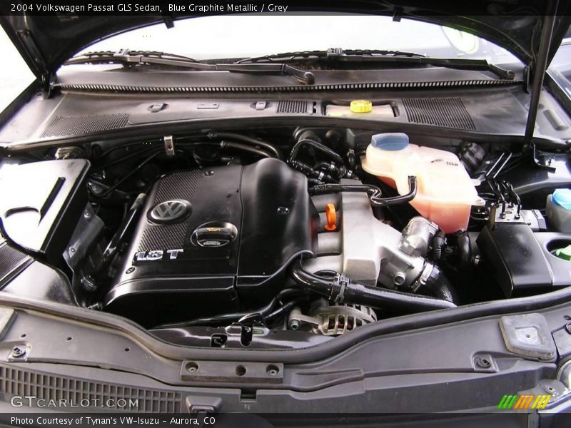 Blue Graphite Metallic / Grey 2004 Volkswagen Passat GLS Sedan