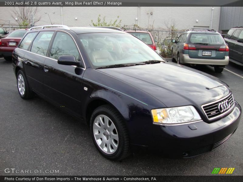 Ming Blue Pearl Effect / Melange 2001 Audi A6 2.8 quattro Avant