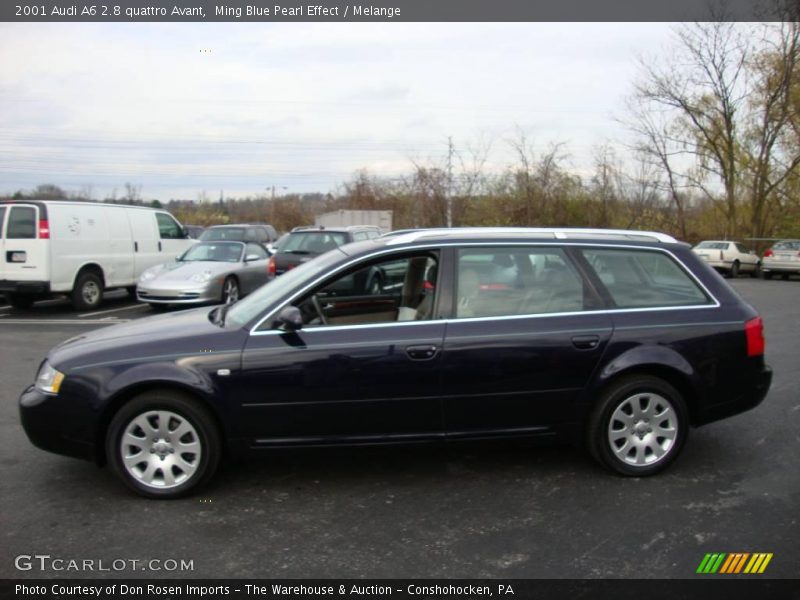 Ming Blue Pearl Effect / Melange 2001 Audi A6 2.8 quattro Avant