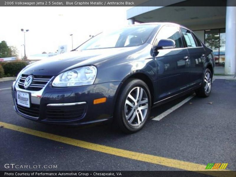 Blue Graphite Metallic / Anthracite Black 2006 Volkswagen Jetta 2.5 Sedan