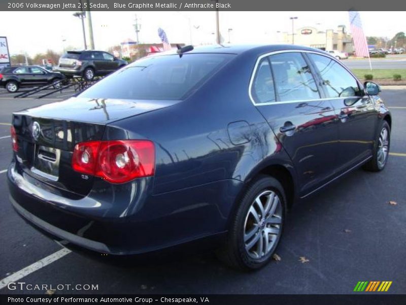 Blue Graphite Metallic / Anthracite Black 2006 Volkswagen Jetta 2.5 Sedan