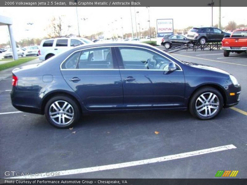 Blue Graphite Metallic / Anthracite Black 2006 Volkswagen Jetta 2.5 Sedan