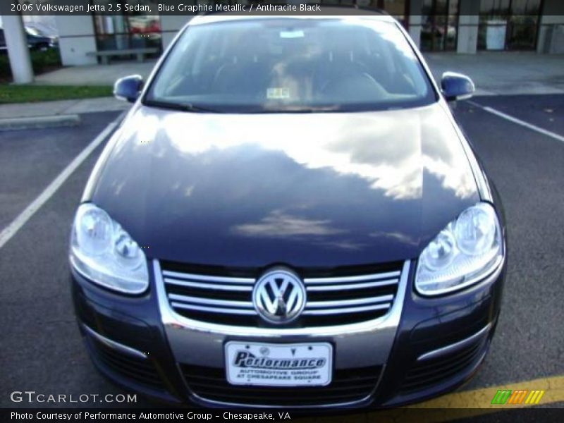 Blue Graphite Metallic / Anthracite Black 2006 Volkswagen Jetta 2.5 Sedan