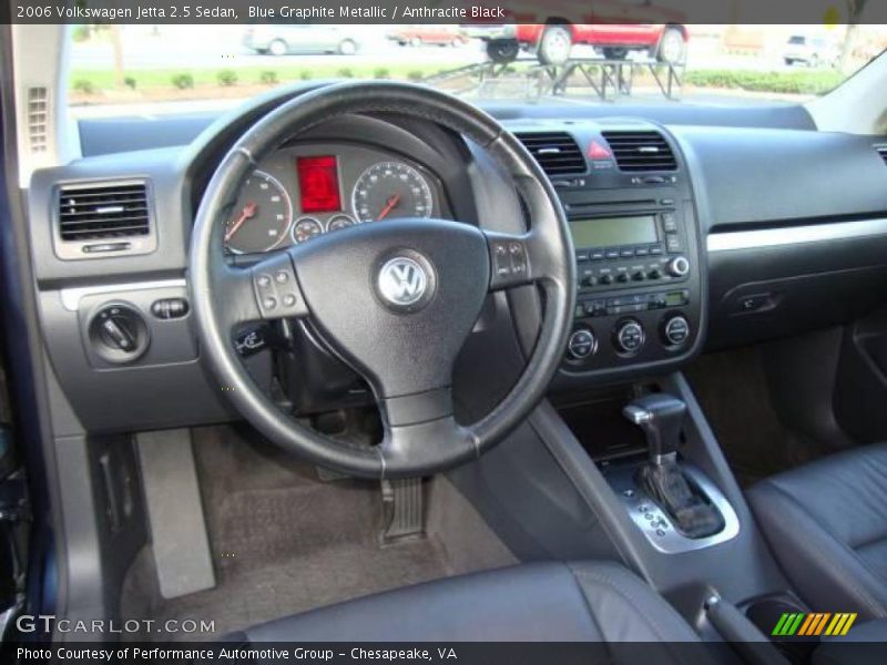 Blue Graphite Metallic / Anthracite Black 2006 Volkswagen Jetta 2.5 Sedan