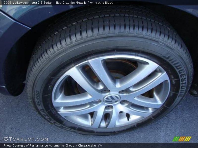 Blue Graphite Metallic / Anthracite Black 2006 Volkswagen Jetta 2.5 Sedan