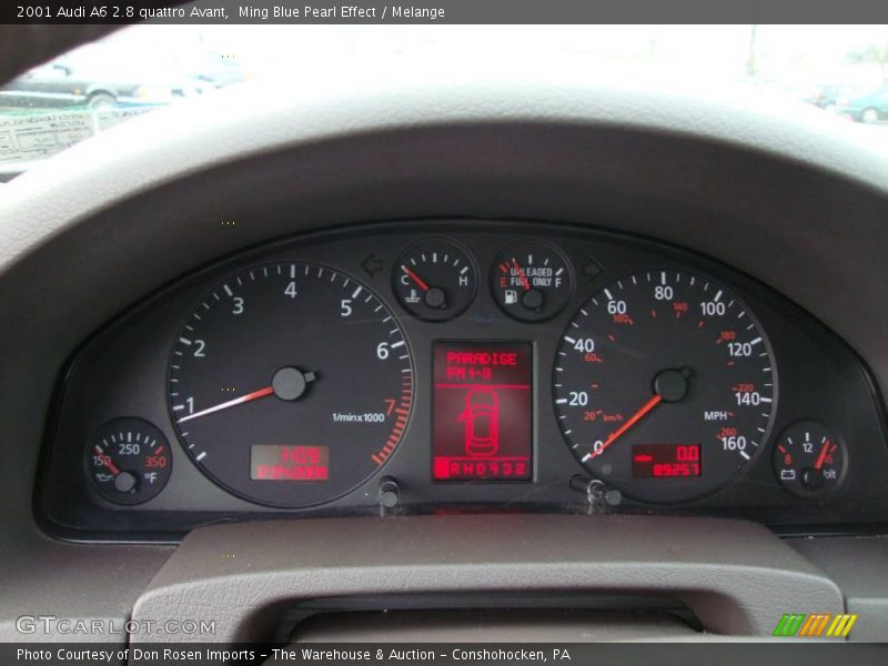 Ming Blue Pearl Effect / Melange 2001 Audi A6 2.8 quattro Avant