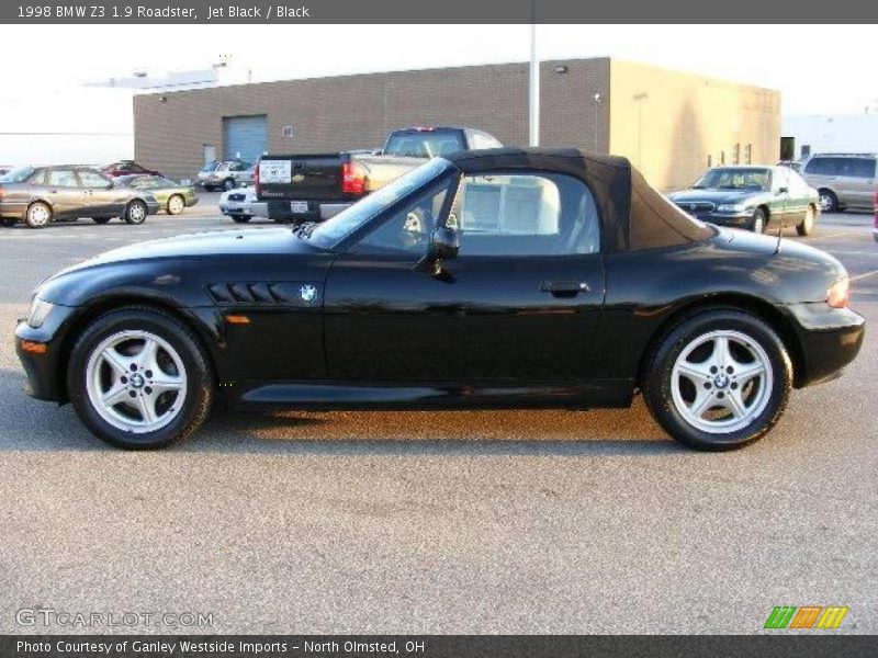 Jet Black / Black 1998 BMW Z3 1.9 Roadster