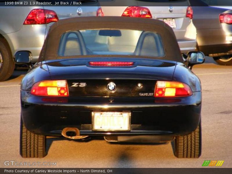 Jet Black / Black 1998 BMW Z3 1.9 Roadster