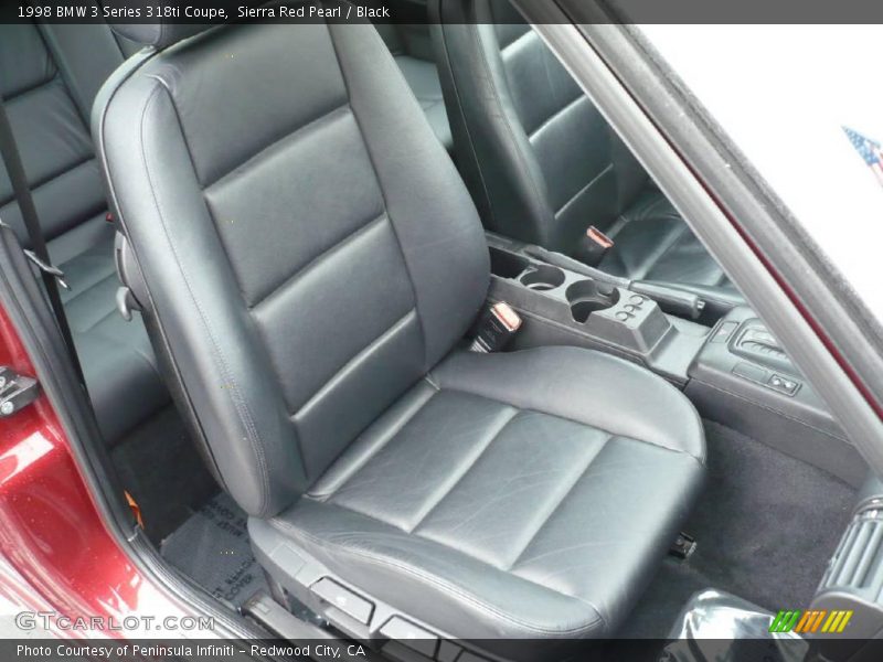 Sierra Red Pearl / Black 1998 BMW 3 Series 318ti Coupe