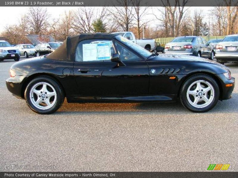 Jet Black / Black 1998 BMW Z3 1.9 Roadster