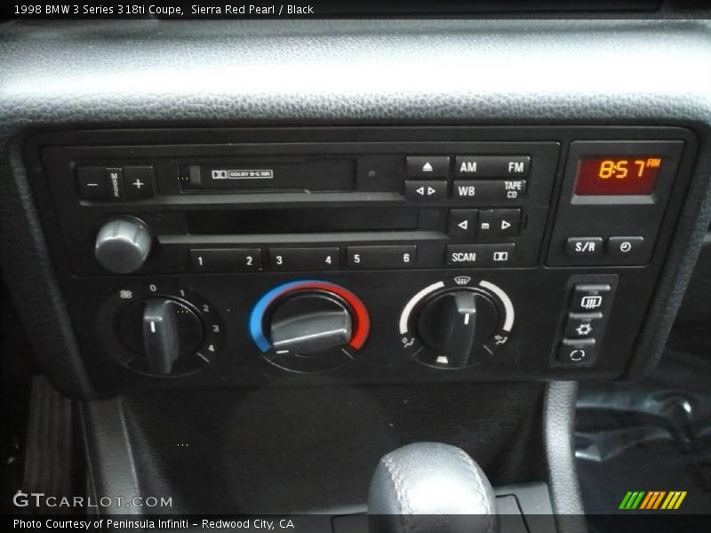Sierra Red Pearl / Black 1998 BMW 3 Series 318ti Coupe