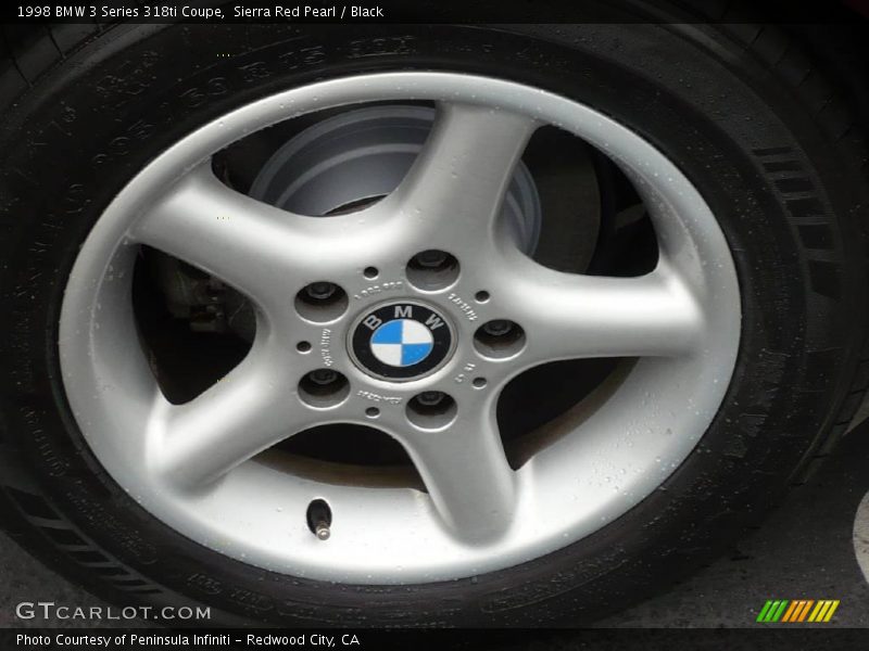 Sierra Red Pearl / Black 1998 BMW 3 Series 318ti Coupe