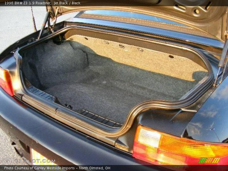 Jet Black / Black 1998 BMW Z3 1.9 Roadster
