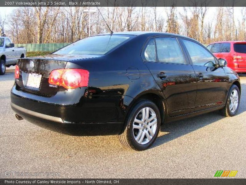 Black / Anthracite 2007 Volkswagen Jetta 2.5 Sedan