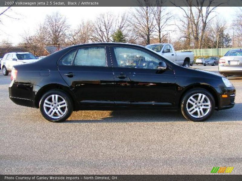 Black / Anthracite 2007 Volkswagen Jetta 2.5 Sedan