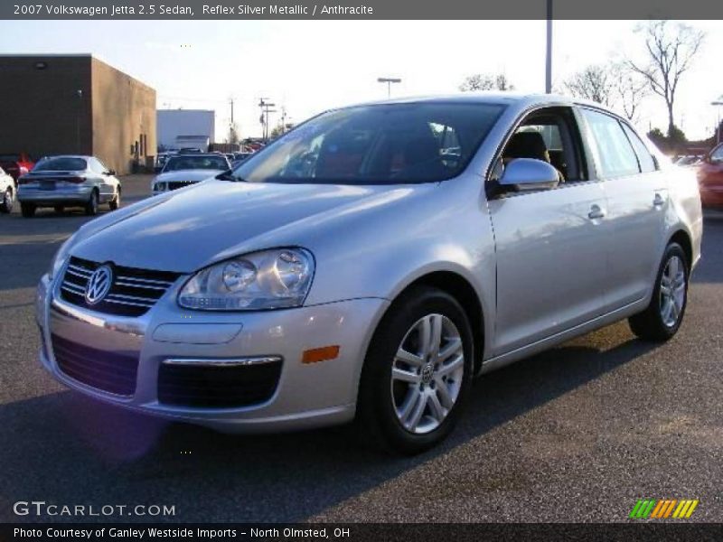 Reflex Silver Metallic / Anthracite 2007 Volkswagen Jetta 2.5 Sedan