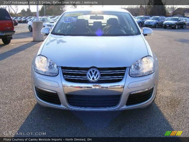 Reflex Silver Metallic / Anthracite 2007 Volkswagen Jetta 2.5 Sedan