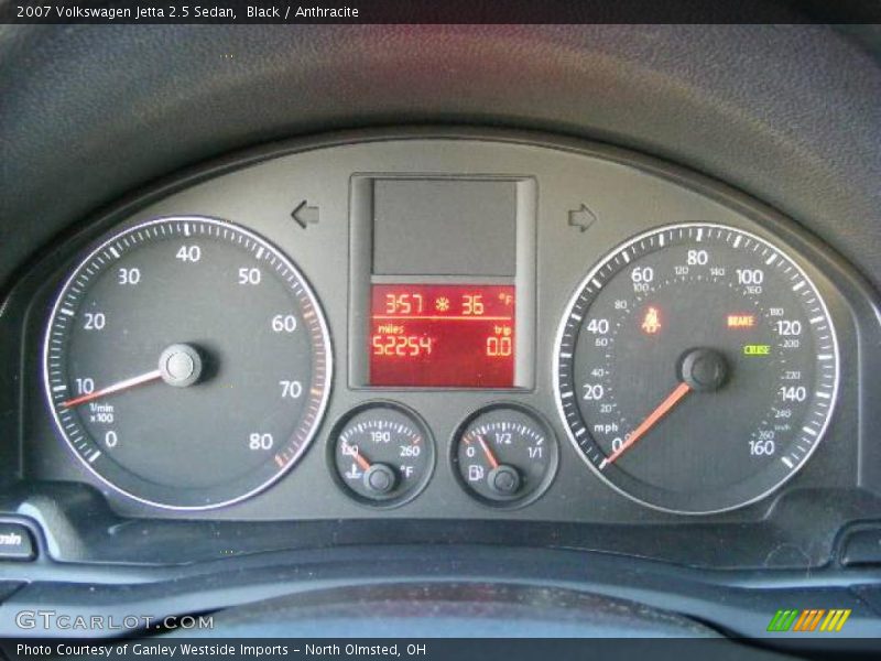 Black / Anthracite 2007 Volkswagen Jetta 2.5 Sedan