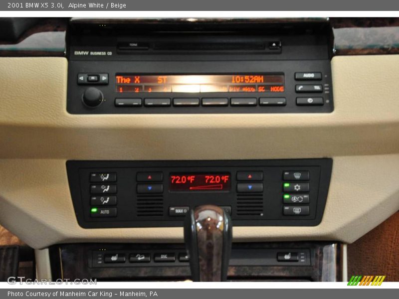 Alpine White / Beige 2001 BMW X5 3.0i