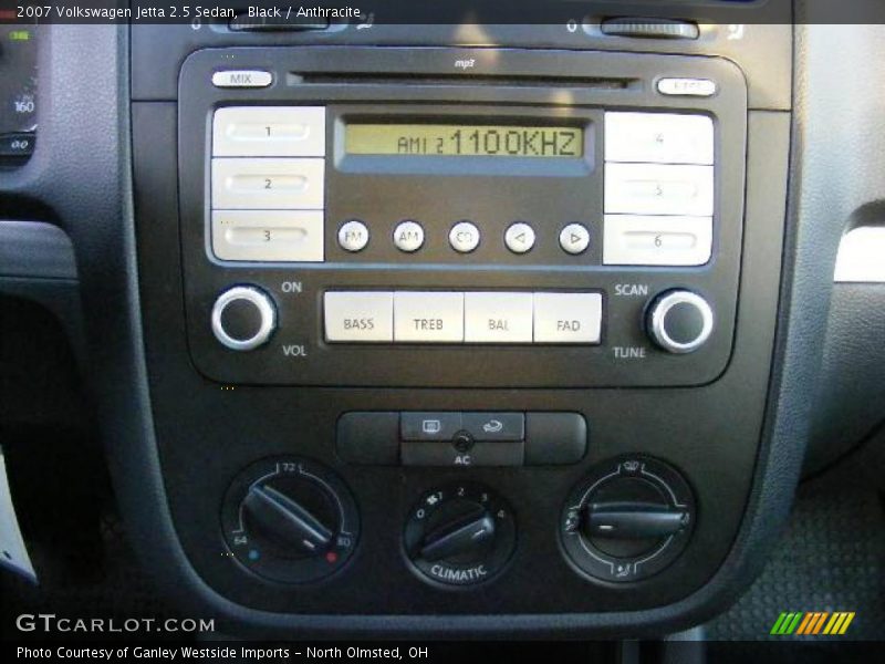 Black / Anthracite 2007 Volkswagen Jetta 2.5 Sedan