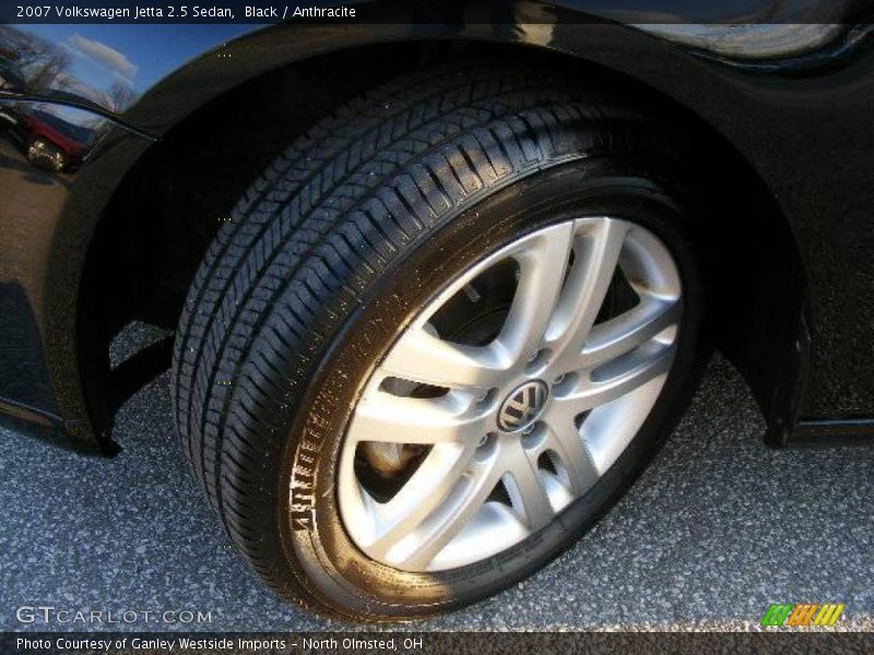 Black / Anthracite 2007 Volkswagen Jetta 2.5 Sedan