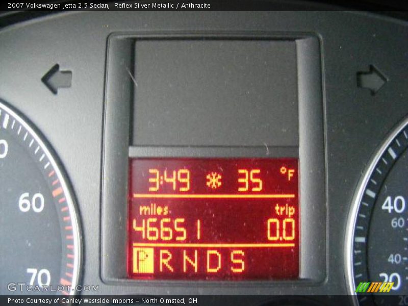 Reflex Silver Metallic / Anthracite 2007 Volkswagen Jetta 2.5 Sedan