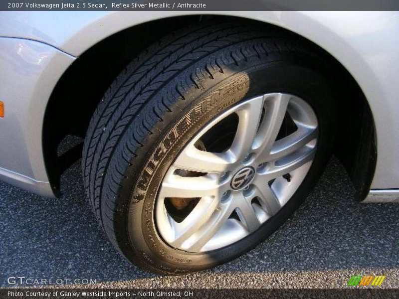 Reflex Silver Metallic / Anthracite 2007 Volkswagen Jetta 2.5 Sedan