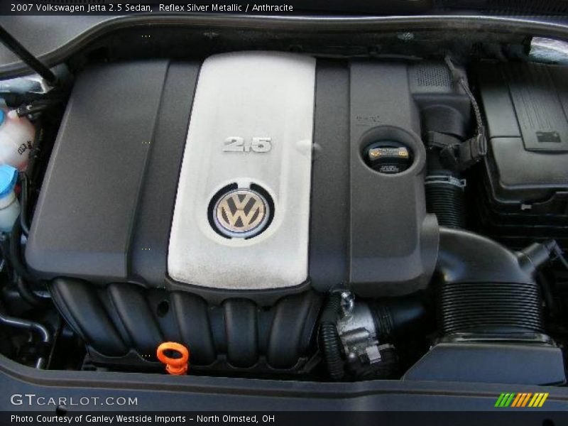 Reflex Silver Metallic / Anthracite 2007 Volkswagen Jetta 2.5 Sedan