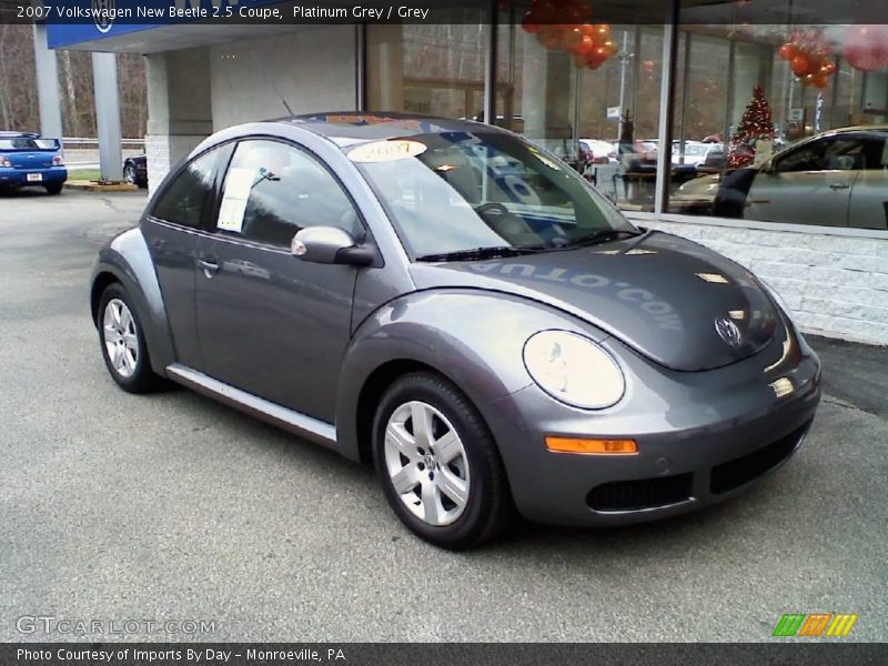 Platinum Grey / Grey 2007 Volkswagen New Beetle 2.5 Coupe