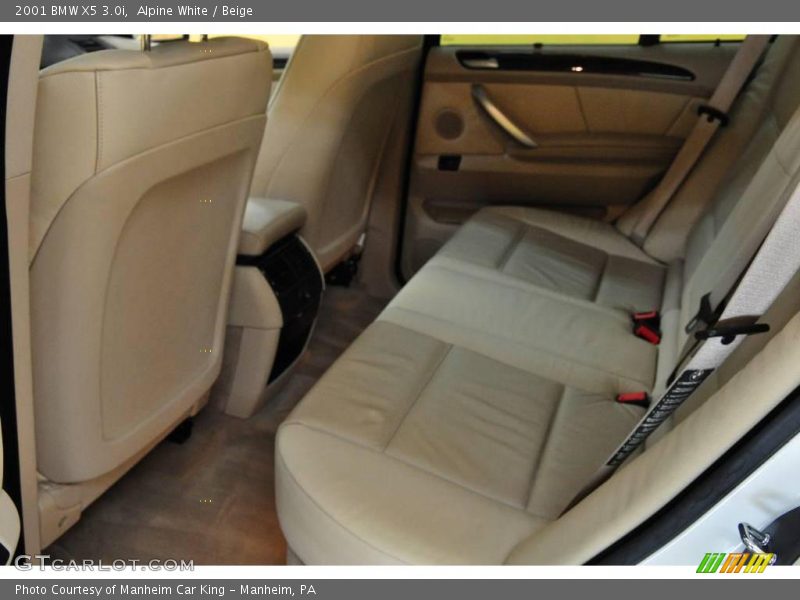 Alpine White / Beige 2001 BMW X5 3.0i