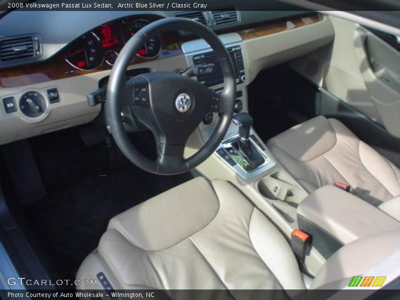 Arctic Blue Silver / Classic Gray 2008 Volkswagen Passat Lux Sedan